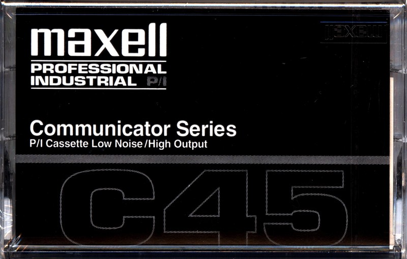 Compact Cassette: Maxell / Hitachi Maxell - Communicator Series 45