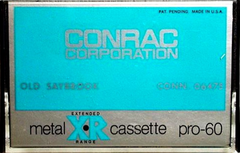 Compact Cassette: Unknown Conrac -  60