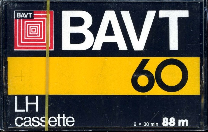 Compact Cassette BAVT 60 Type I Normal Germany