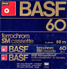 Compact Cassette BASF Ferrochrom 60 Type III Ferro Chrome 1977 Europe