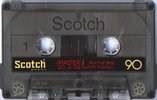 Compact Cassette Scotch Master I 90 Type I Normal 1979 USA