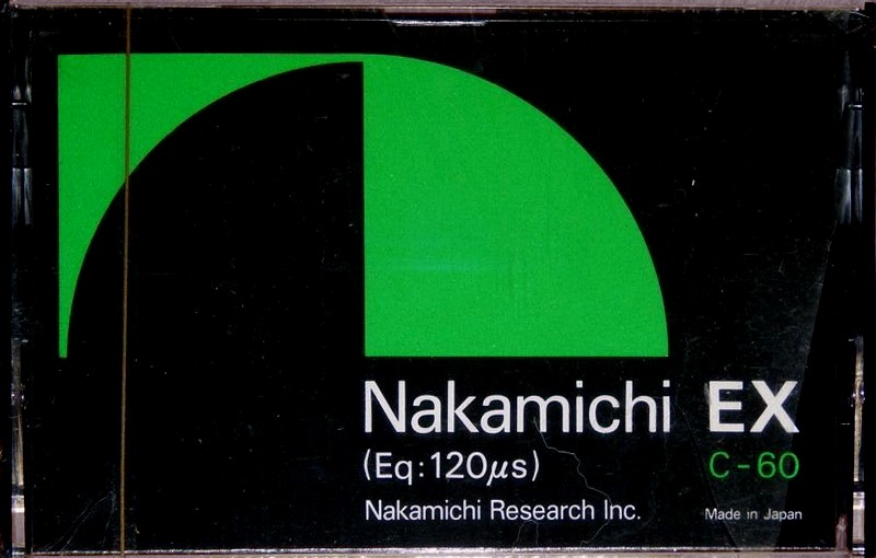 Compact Cassette Nakamichi EX 60 Type I Normal 1978 Japan