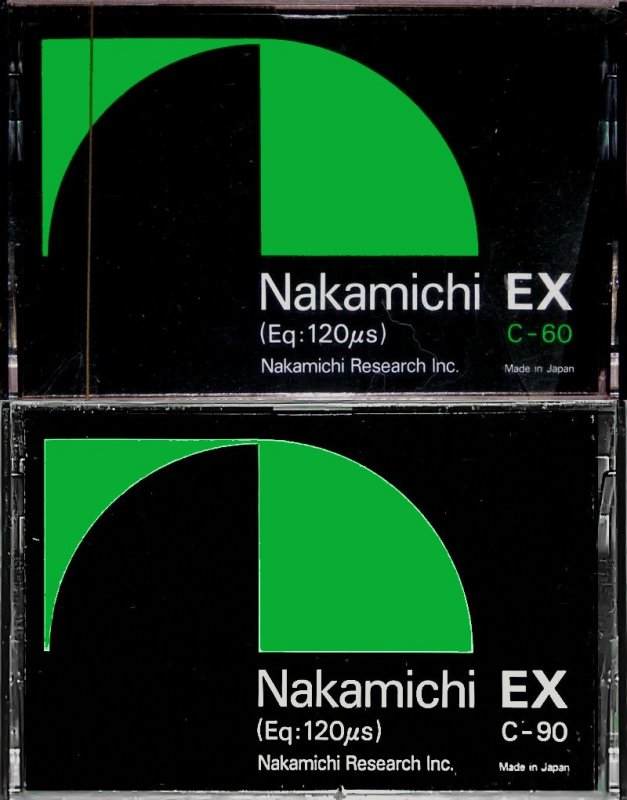 Compact Cassette:  Nakamichi - EX 60