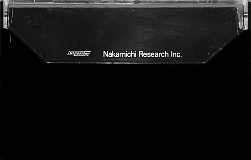 Compact Cassette:  Nakamichi - EX 60