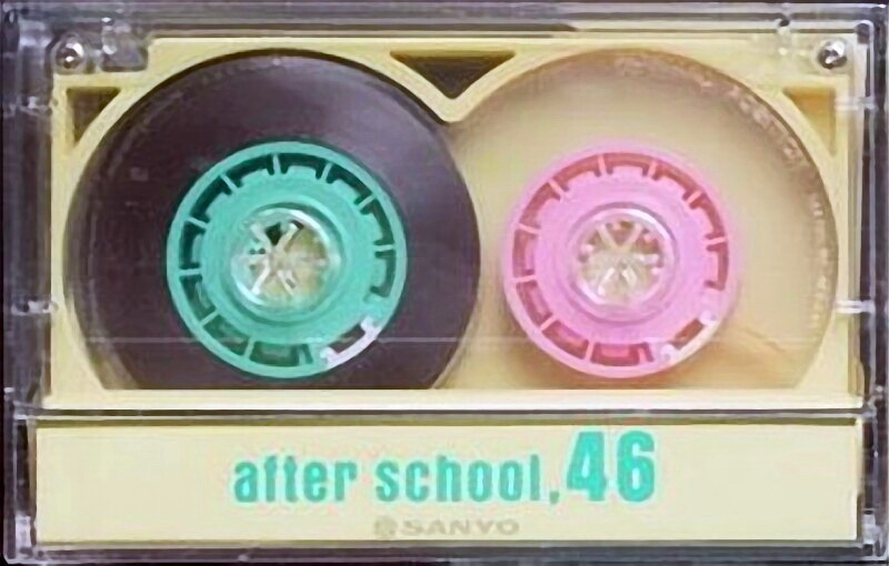 Compact Cassette Sanyo After School 46 "C-W46(Y)" Type I Normal 1986 Japan