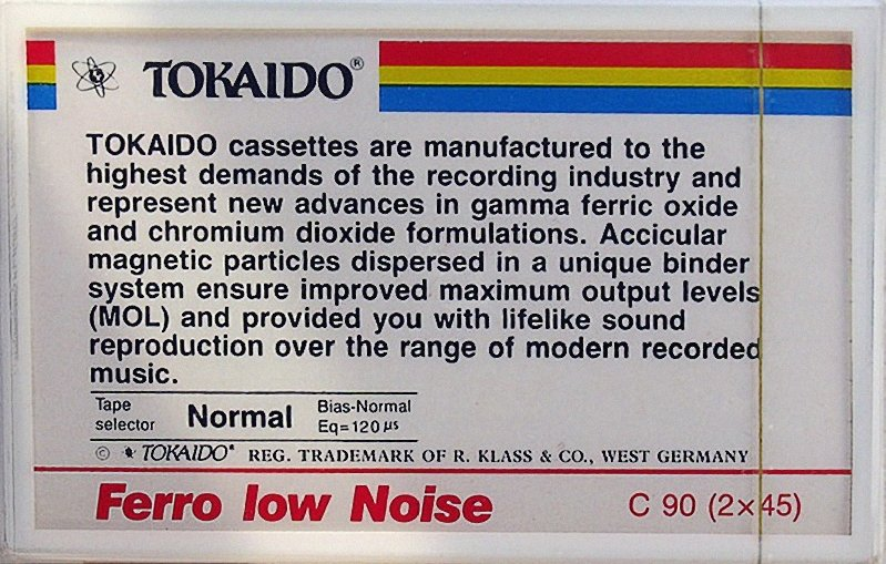 Compact Cassette: Unknown Tokaido -  90