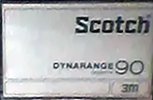 Compact Cassette Scotch Dynarange 90 Type I Normal 1977 Brazil