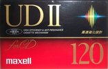Compact Cassette Maxell UDII / UD2 120 "UD2-120(F)" Type II Chrome 1992 Japan