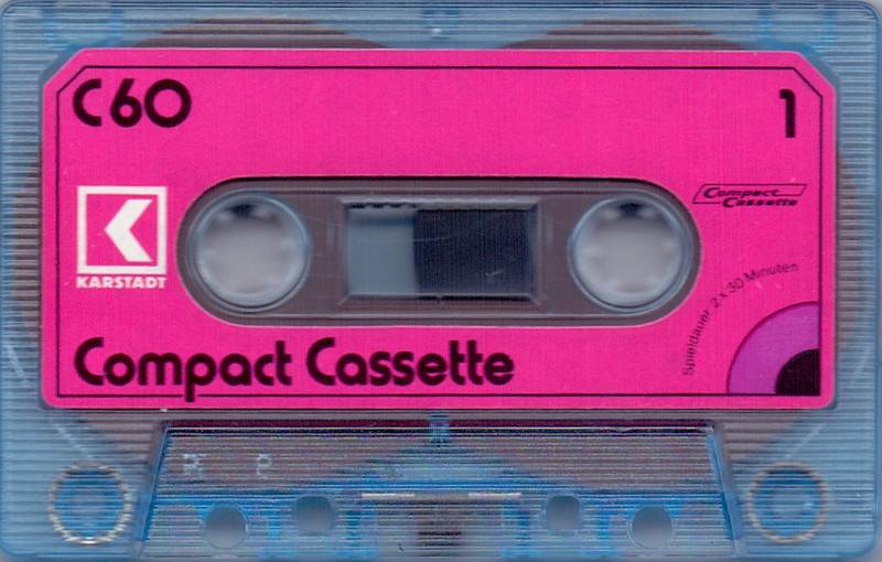 Compact Cassette Karstadt 60 Type I Normal 1977 Germany