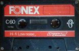Compact Cassette Fonex 60 Type I Normal Turkey