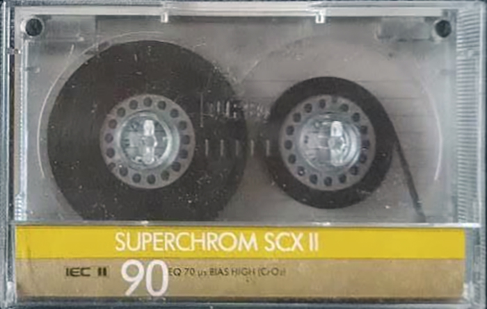 Compact Cassette Universum SCX II 90 Type II Chrome 1987 Europe
