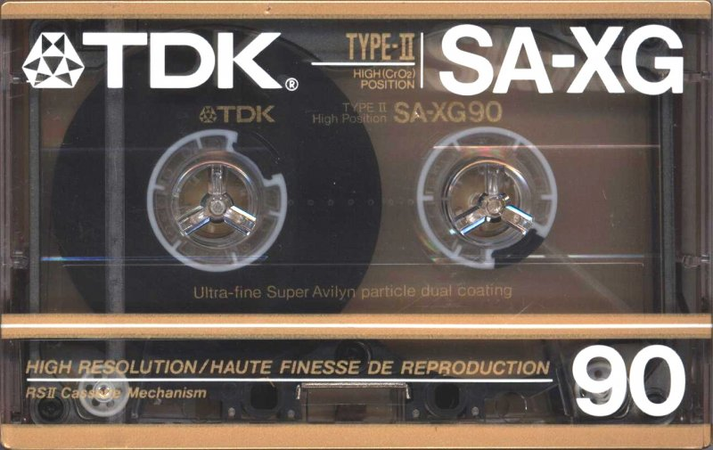 Compact Cassette: TDK  - SA-XG 90