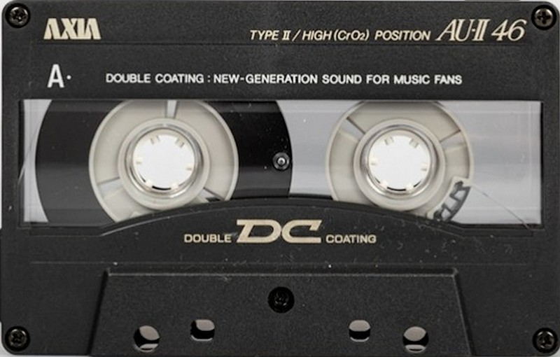 Compact Cassette AXIA AU-II 46 Type II Chrome 1991 Japan