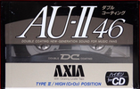 Compact Cassette AXIA AU-II 46 Type II Chrome 1991 Japan