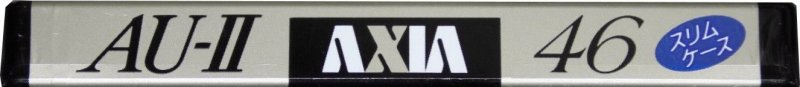 Compact Cassette AXIA AU-II 46 Type II Chrome 1991 Japan