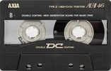 Compact Cassette AXIA AU-II 46 Type II Chrome 1991 Japan