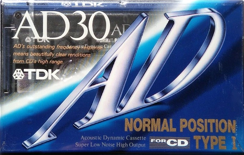 Compact Cassette: TDK  - AD 30