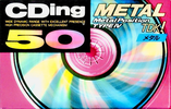 Compact Cassette TDK CDing Metal 50 "CDM-50F" Type IV Metal 1994 Japan