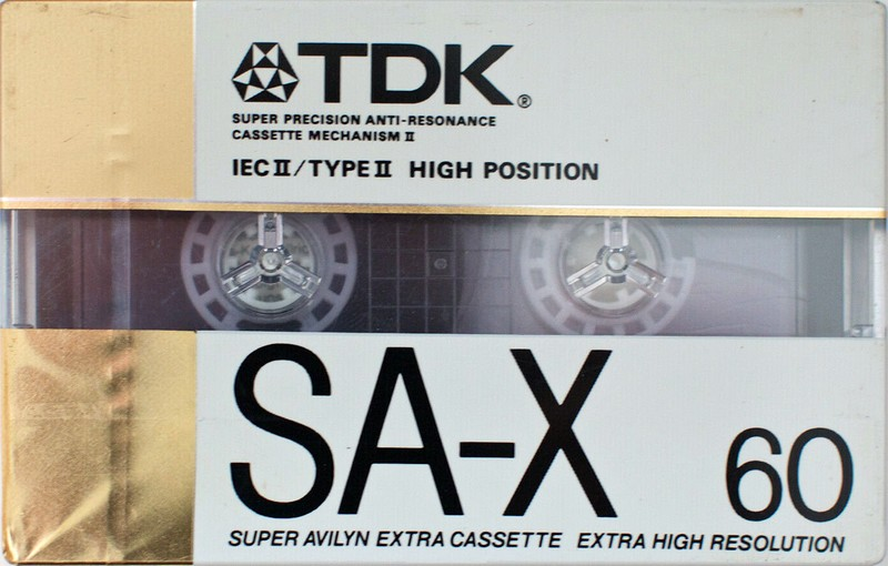 Compact Cassette: TDK  - SA-X 60