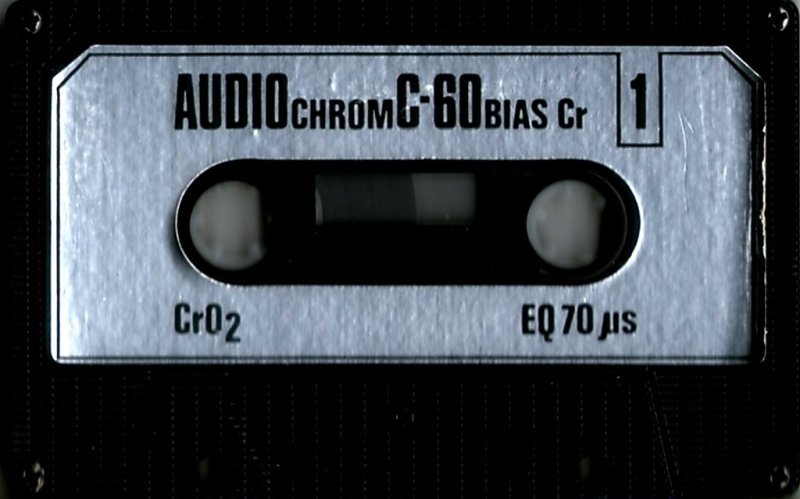 Compact Cassette Galenika 60 Type II Chrome Yugoslavia