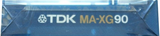 Compact Cassette TDK MA-XG 90 Type IV Metal 1986 Australia, Europe