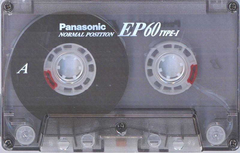 Compact Cassette Panasonic EP 60 "RT-EP60E" Type I Normal 1994 Europe, Japan