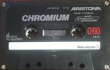 Compact Cassette Aristona Chromium 60 Type II Chrome 1978 Europe