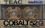 Compact Cassette Teac COBALT/52 52 "52G" Type II Chrome 1984 Japan