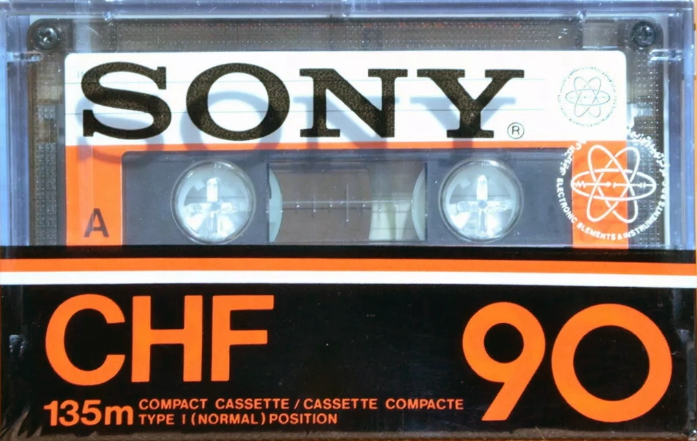 Compact Cassette Sony CHF 90 Type I Normal 1978 Iran