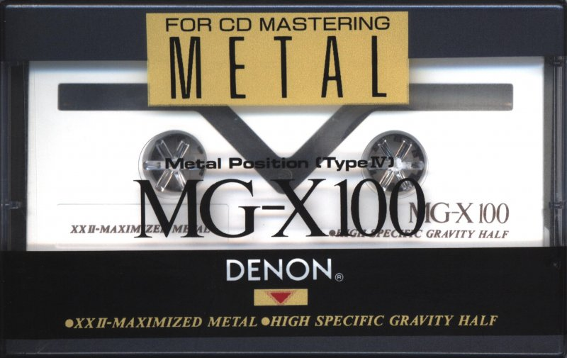 Compact Cassette: Nippon Columbia / Denon Denon - MG-X 100