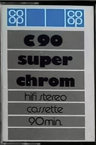 Compact Cassette Coop 90 Type II Chrome Unknown Country
