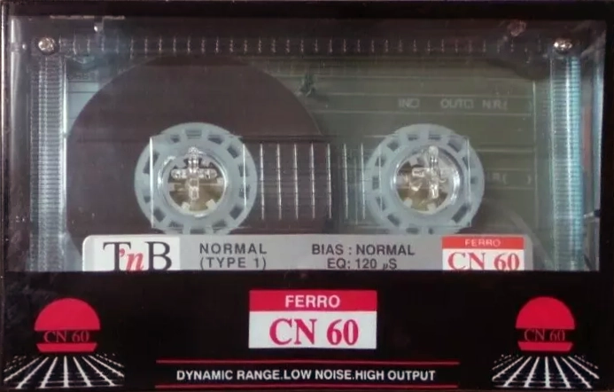 Compact Cassette TnB CN 60 Type I Normal 1990 Europe
