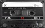 Compact Cassette KaiGe 60 "DX-1" Type I Normal China