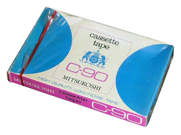 Compact Cassette Mitsukoshi 90 Type I Normal 1973 Japan