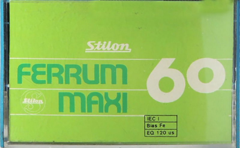 Compact Cassette Stilon 60 "White" Type I Normal Poland