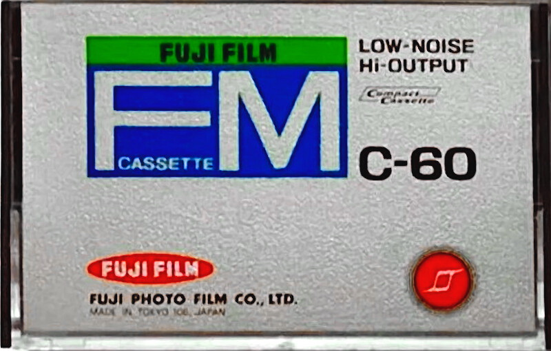 Compact Cassette Fuji Film FM 60 Type I Normal 1971 Japan