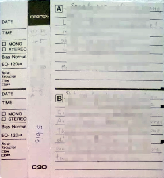 Compact Cassette Magnex 90 "MD" Type I Normal 1987 Europe