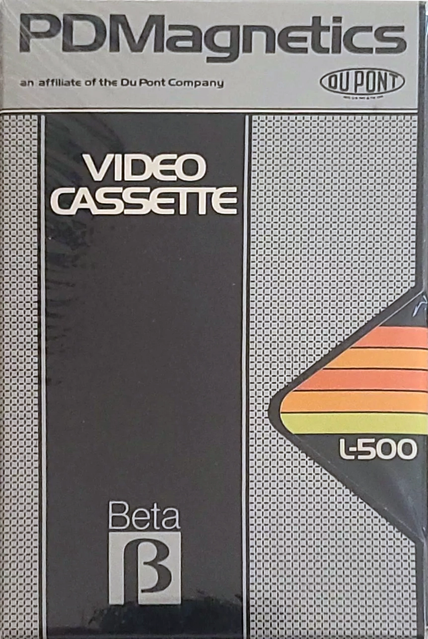 Betamax PDM 60 "L-500" Type I Normal 1981 USA