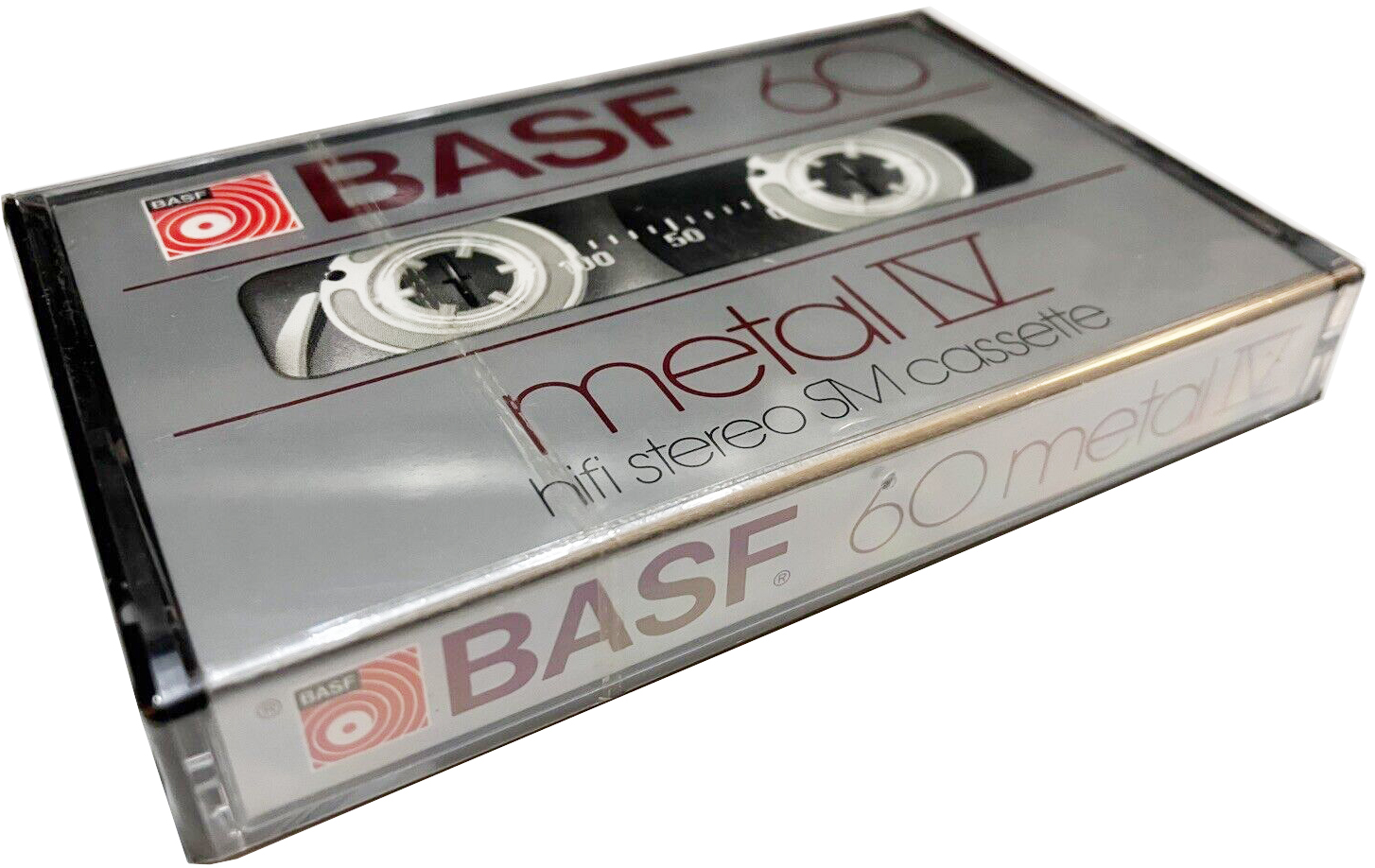 Compact Cassette BASF Metal IV 60 Type IV Metal 1979 Europe