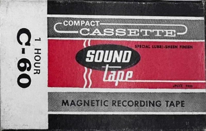 Compact Cassette Sound 60 Type I Normal 1970 USA
