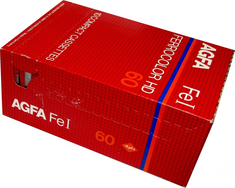 Compact Cassette AGFA Ferrocolor HD 60 Type I Normal 1982 Europe