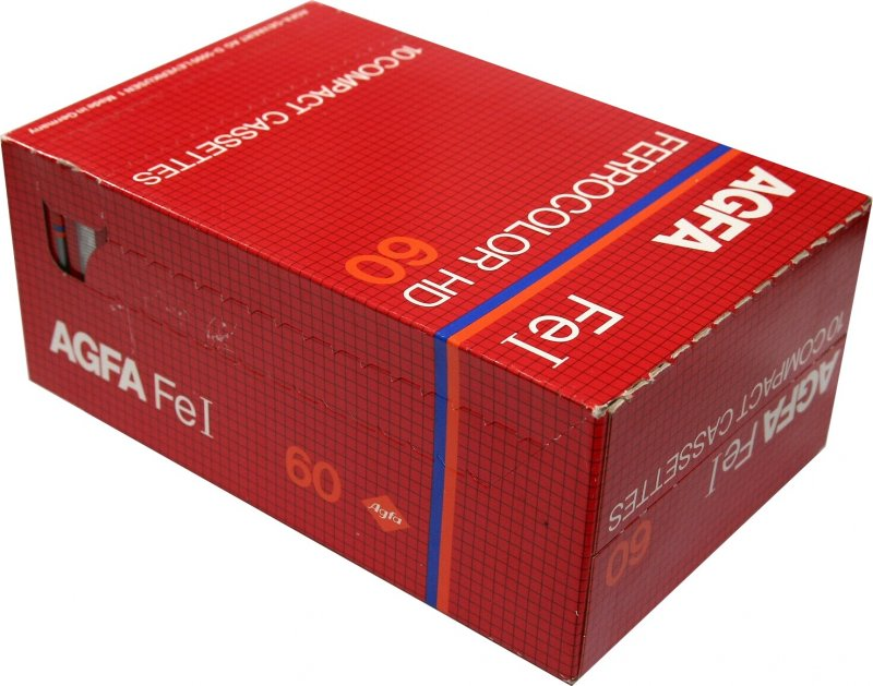 Compact Cassette AGFA Ferrocolor HD 60 Type I Normal 1982 Europe