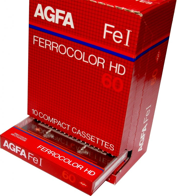 Compact Cassette: AGFA  - Ferrocolor HD 60