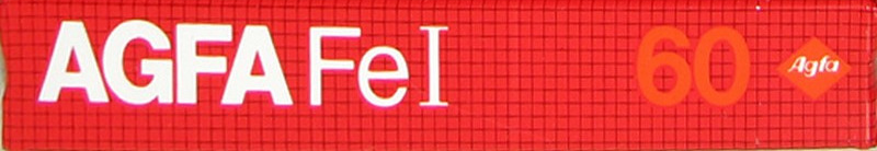 Compact Cassette AGFA Ferrocolor HD 60 Type I Normal 1982 Europe