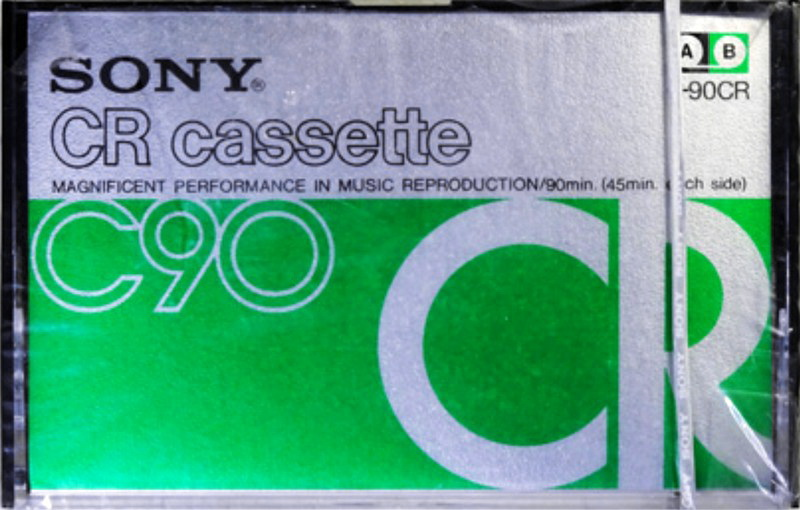 Compact Cassette: Sony  - CR 90