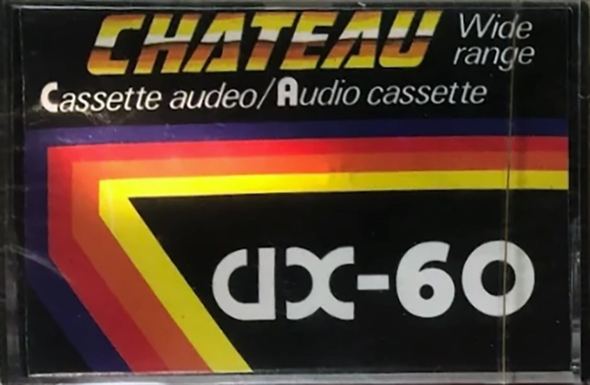 Compact Cassette Chateau AX 60 "white" Type I Normal China