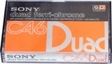 Compact Cassette Sony Duad 46 Type III Ferro Chrome 1977 Japan