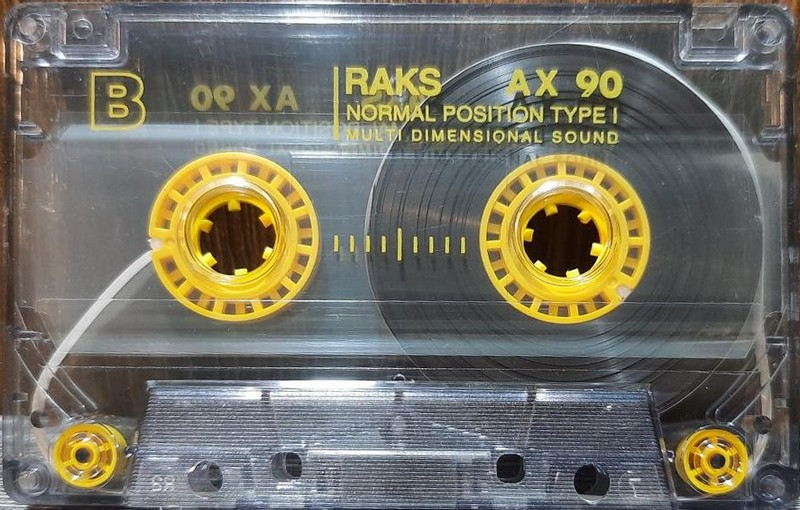 Compact Cassette: RAKS  - AX 90