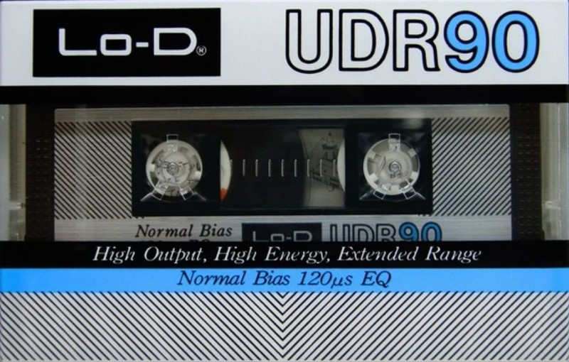 Compact Cassette Lo-D UDR 90 Type I Normal 1984 Japan
