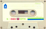 Compact Cassette DTK 60 Type I Normal Japan